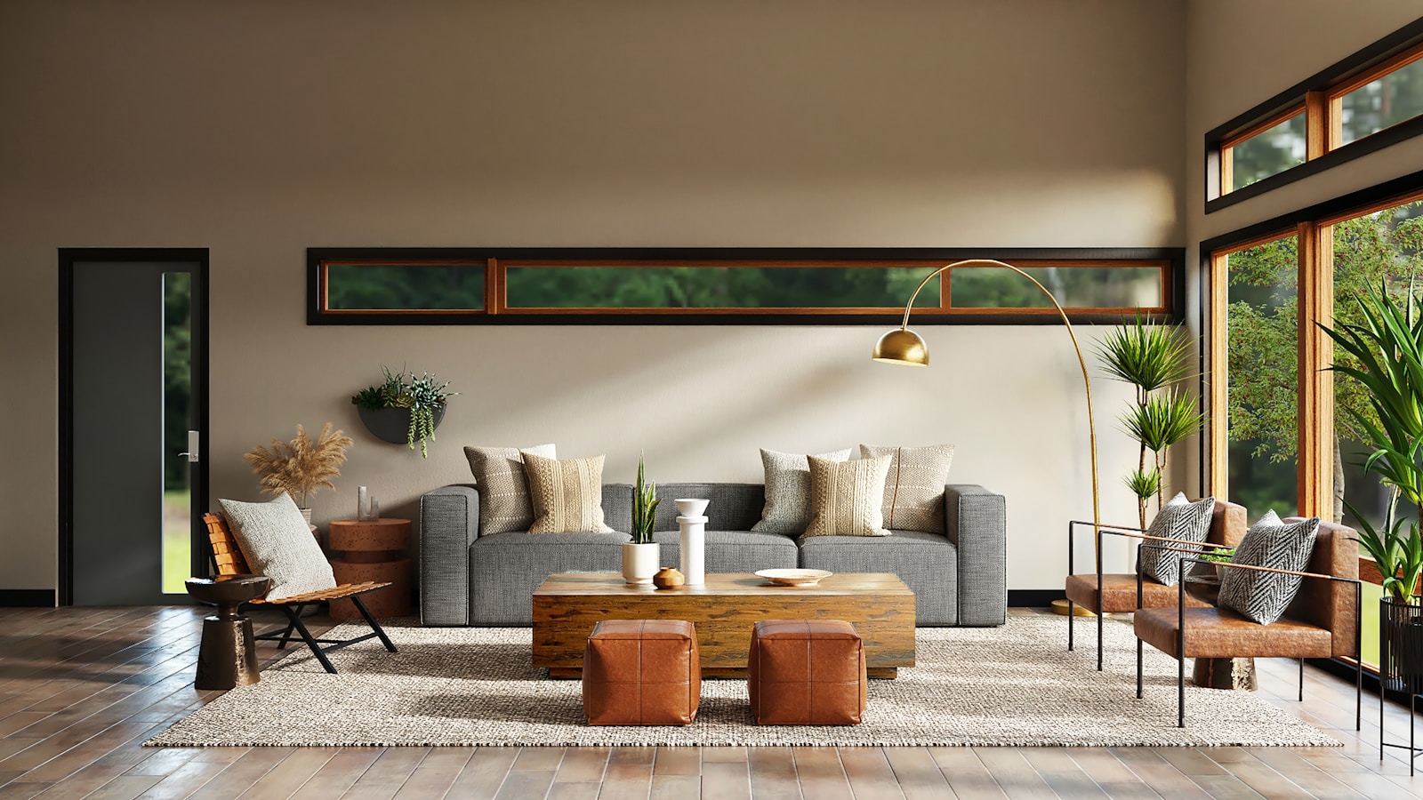 Cozy bedroom decorated with affordable Wayfair clearance furniture