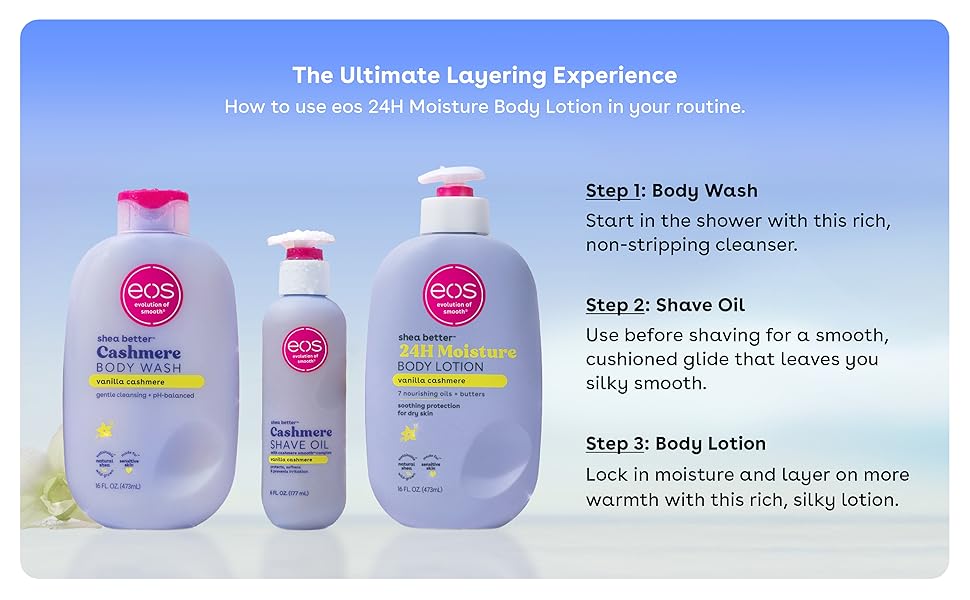 eos body layering experience
